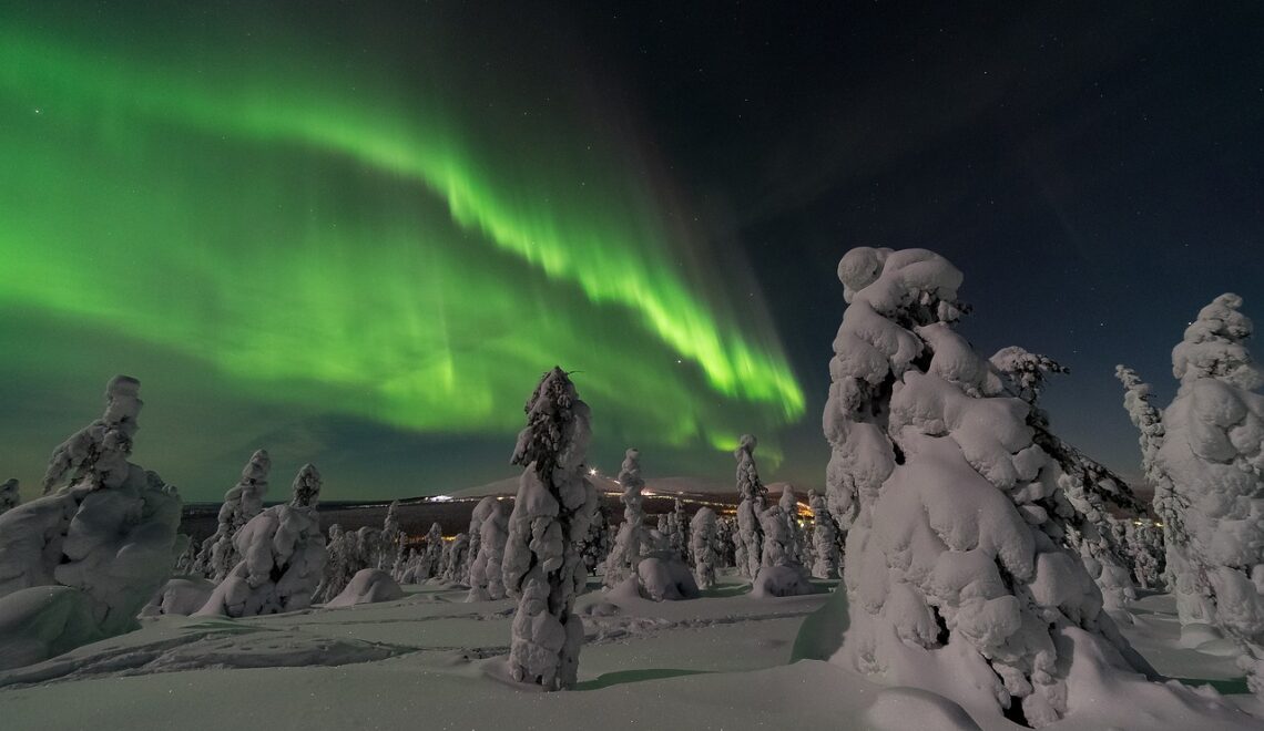 FINLANDIA  Ukkohalla in inverno